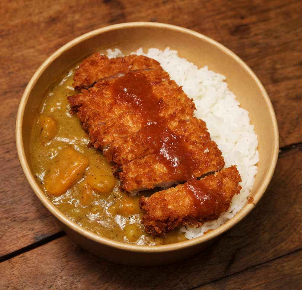 tonkatsu et curry japonais